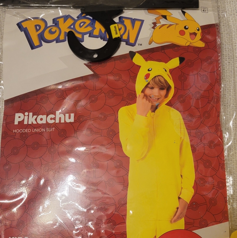 Spirit Kids Pikachu Costume - Yellow